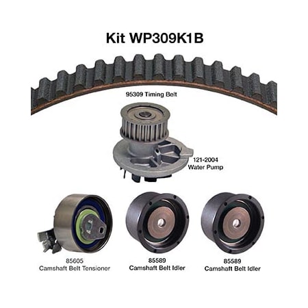 Dayco Water Pump Kit, Wp309K1B WP309K1B